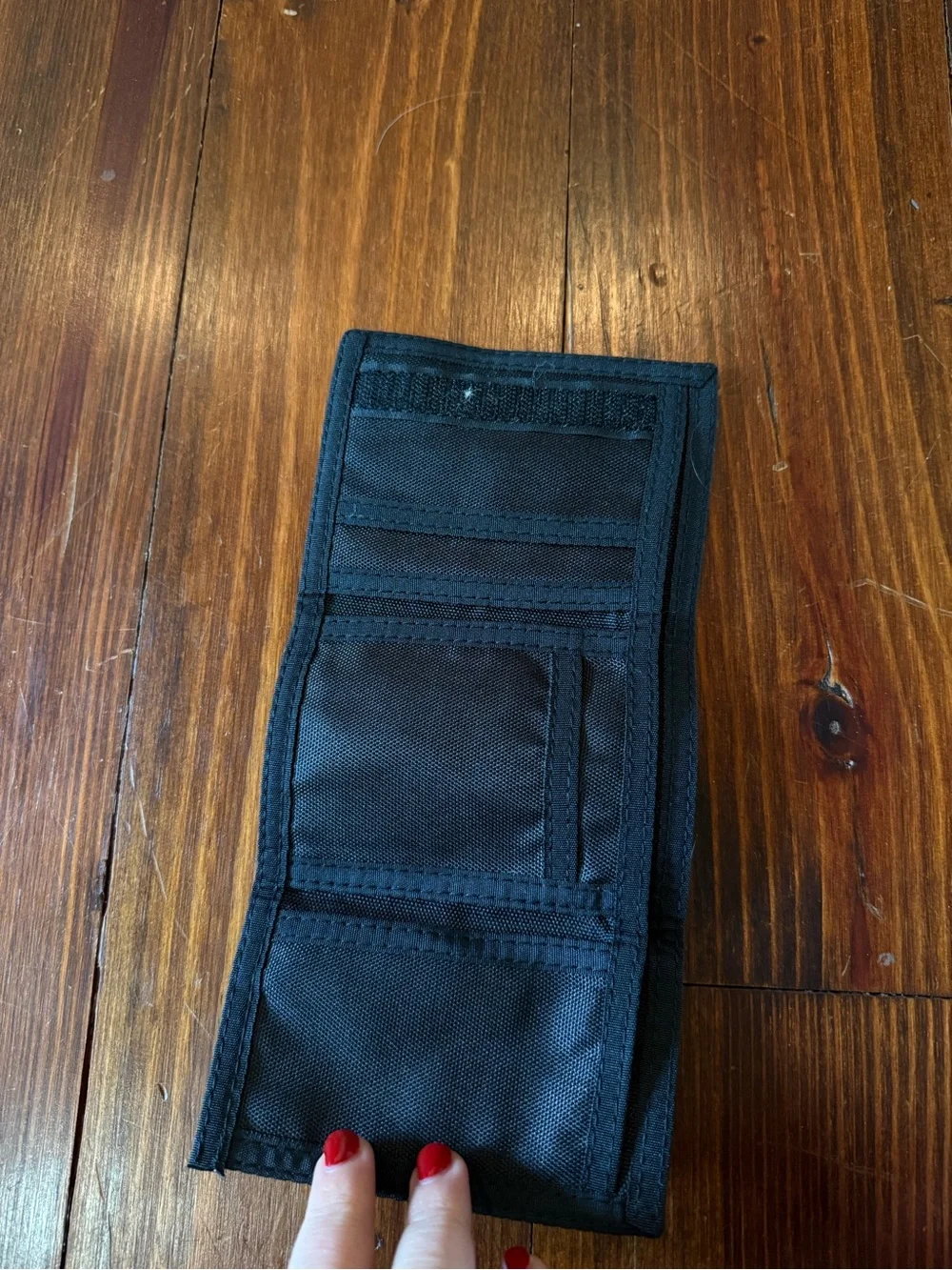 Personalized “Devin” Camo Trifold Wallet